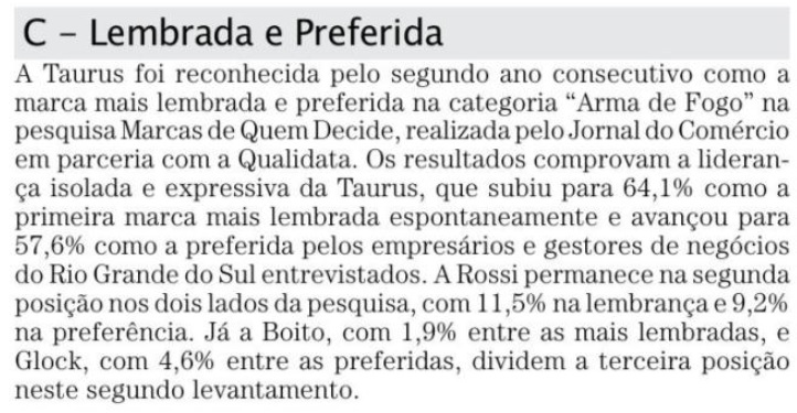 LEMBRADA E PREFERIDA