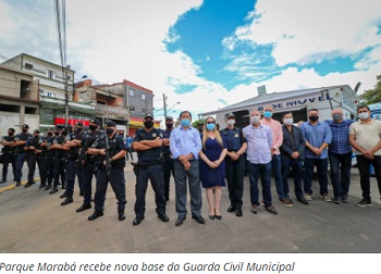 NOVA BASE DA GCM DO MARABá é ENTREGUE PELA PREFEITURA DE TABOãO DA SERRA