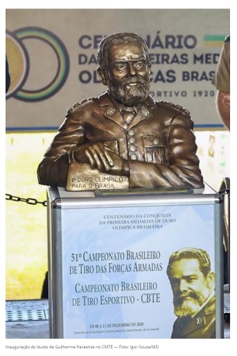 CEM ANOS DAS PRIMEIRAS MEDALHAS OLíMPICAS BRASILEIRAS é CELEBRADO EM CAMPEONATO DE TIRO ESPORTIVO