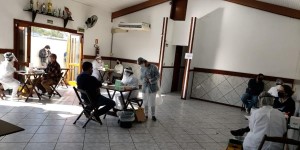 SERVIDORES DO SEMAE REALIZAM TESTES PARA COVID