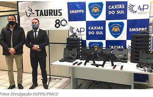 PREFEITURA DE CAXIAS ADQUIRE ARMAS TAURUS