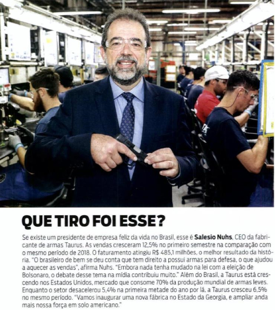 QUE TIRO FOI ESSE?
